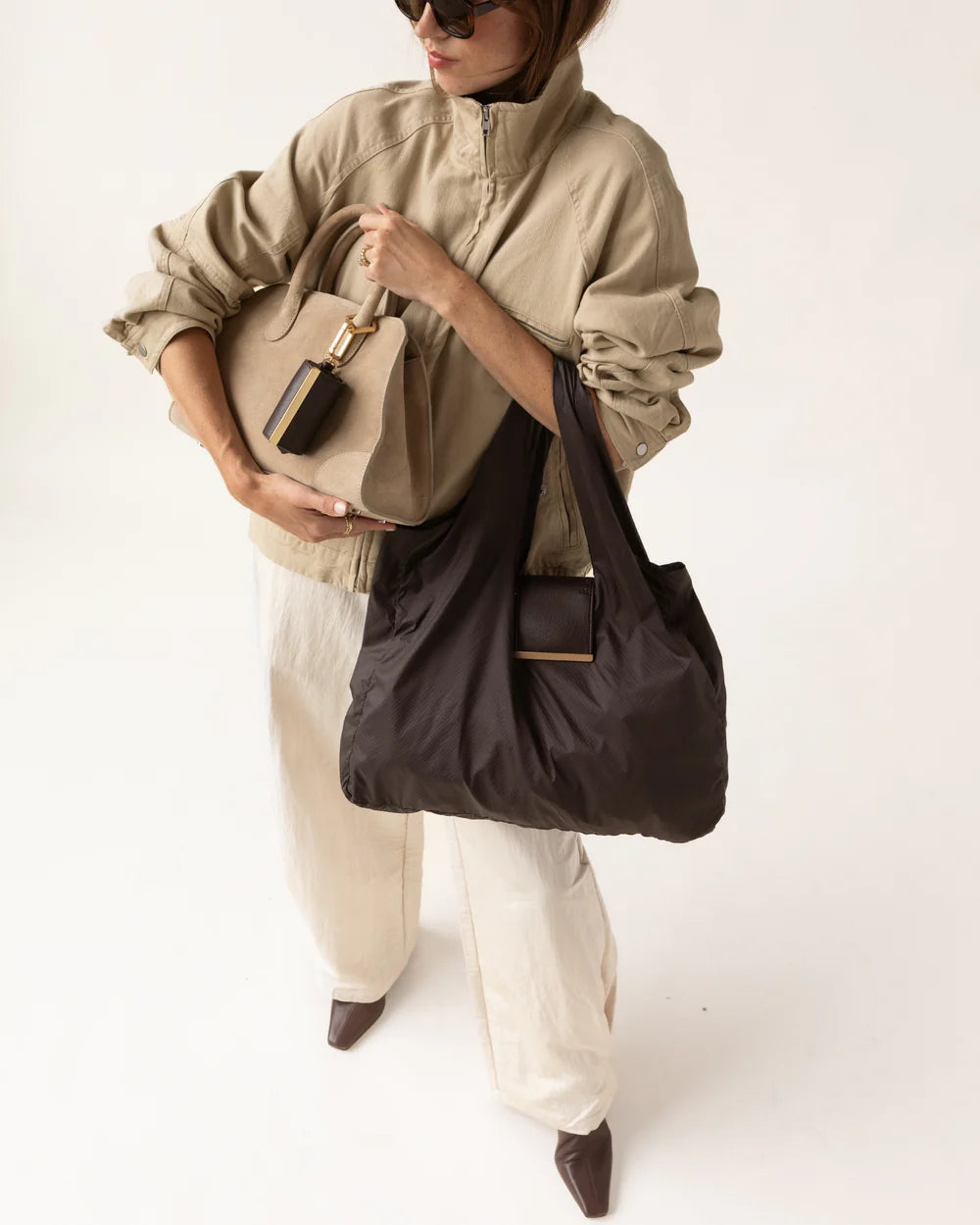 Sac Pliable 2-en-1 – Pratique & Élégant