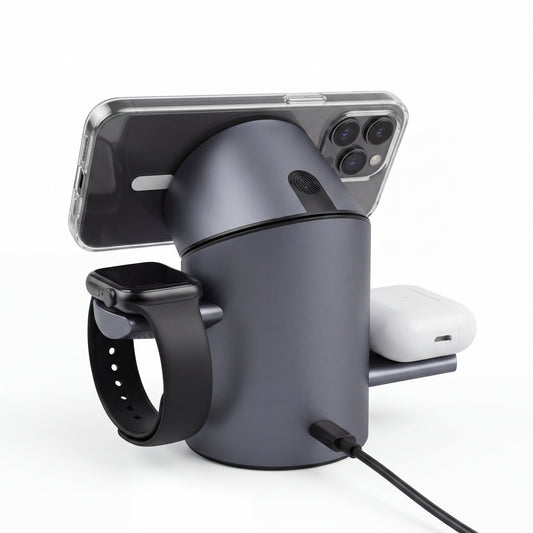 Chargeur Sans Fil 3-en-1