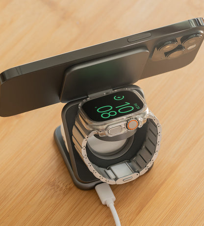 Chargeur Sans Fil 3-en-1 Pliable