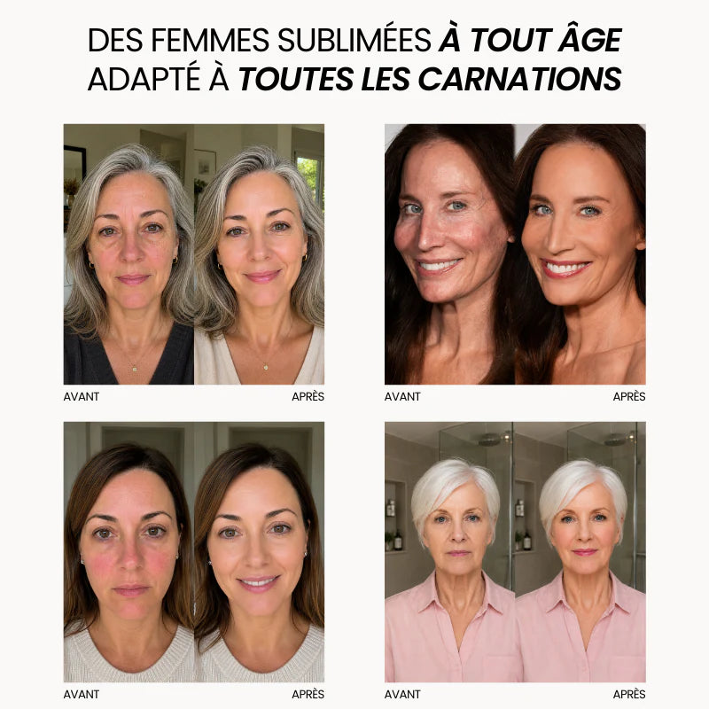 Fond de teint intelligent avec pinceau intégré