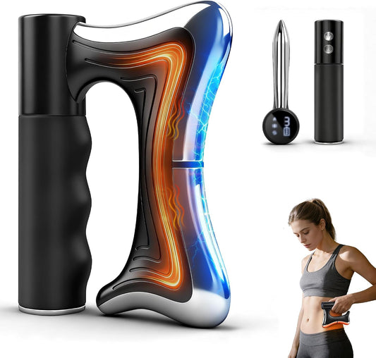 Masseur Gua Sha Électrique 3 en 1 – Chauffant & Vibrant