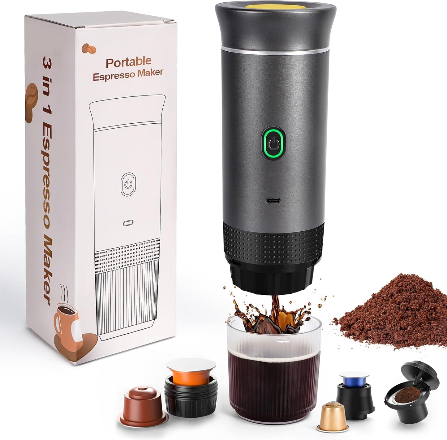 Machine Espresso Portable 3 en 1