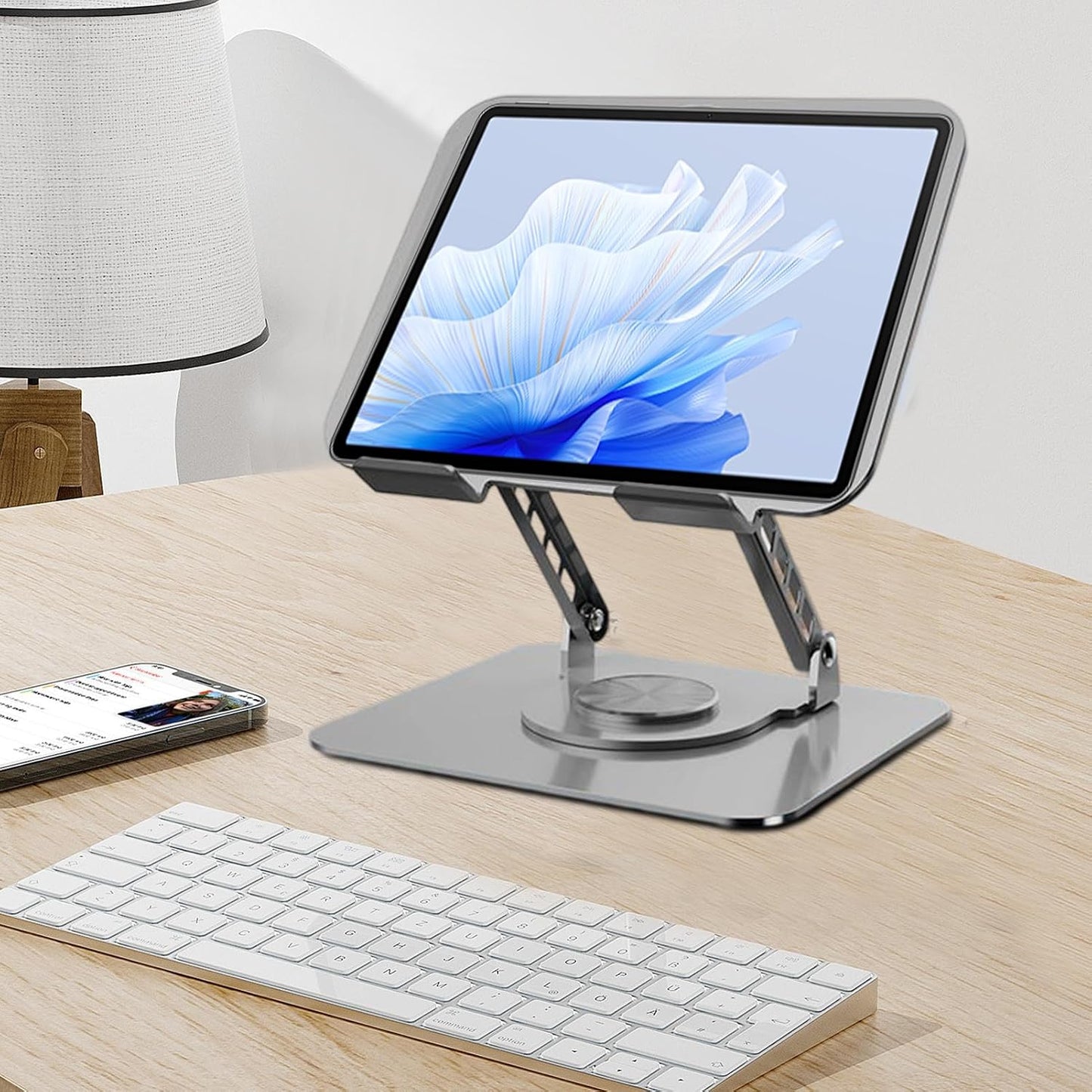 Support de PC Portable Réglable avec Double Ventilateur de Refroidissement