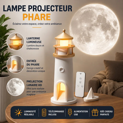Lampe Projecteur de Lune – Design Phare