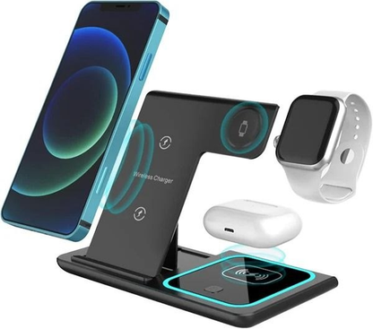 chargeur sans fil 3 en 1